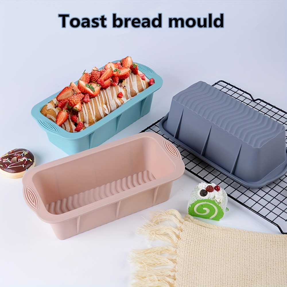 Non stick Silicone Baking Pan Set Includes Muffin Loaf Bundt - Temu Italy