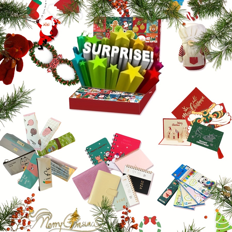 1set Christmas Surprise Gift Box, Pop-Up Surprise Gift Box, Christmas  Explosion Gift Box With Confetti, Surprise Money Box For Christmas New Year  Art