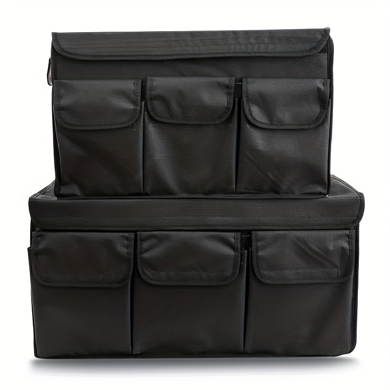Caisse / sac de Rangement Isotherme coffre de voiture noir 60x35x30cm - Le  Poisson Qui Jardine