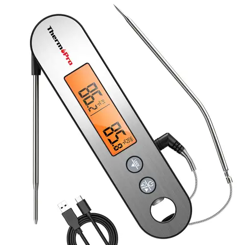 Tp21 Wireless Meat Thermometer For Grilling And Smoking, Bbq