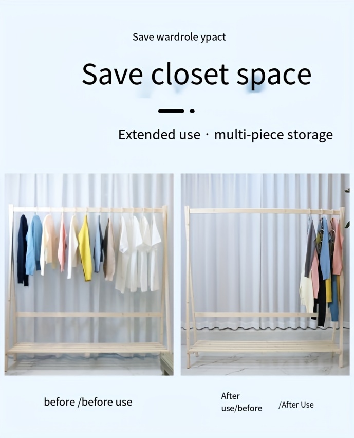 Hangers - Closet Space Saving Hangers - Multi Hangers - Cascading Hangers  -Light green