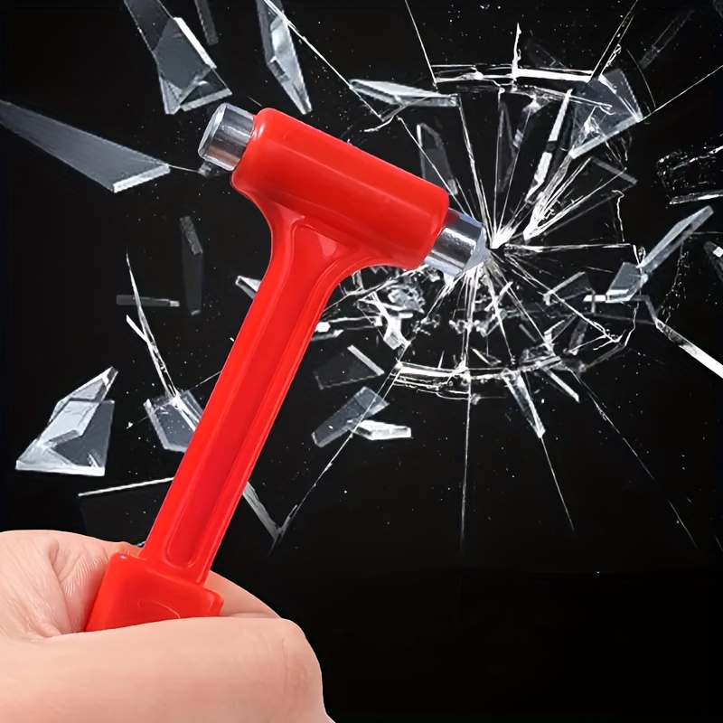 Sicherer Hammer-Glasbrecher, Auto-Notfall-2-in-1-Fensterbrecher und  Sicherheitsgurtschneider
