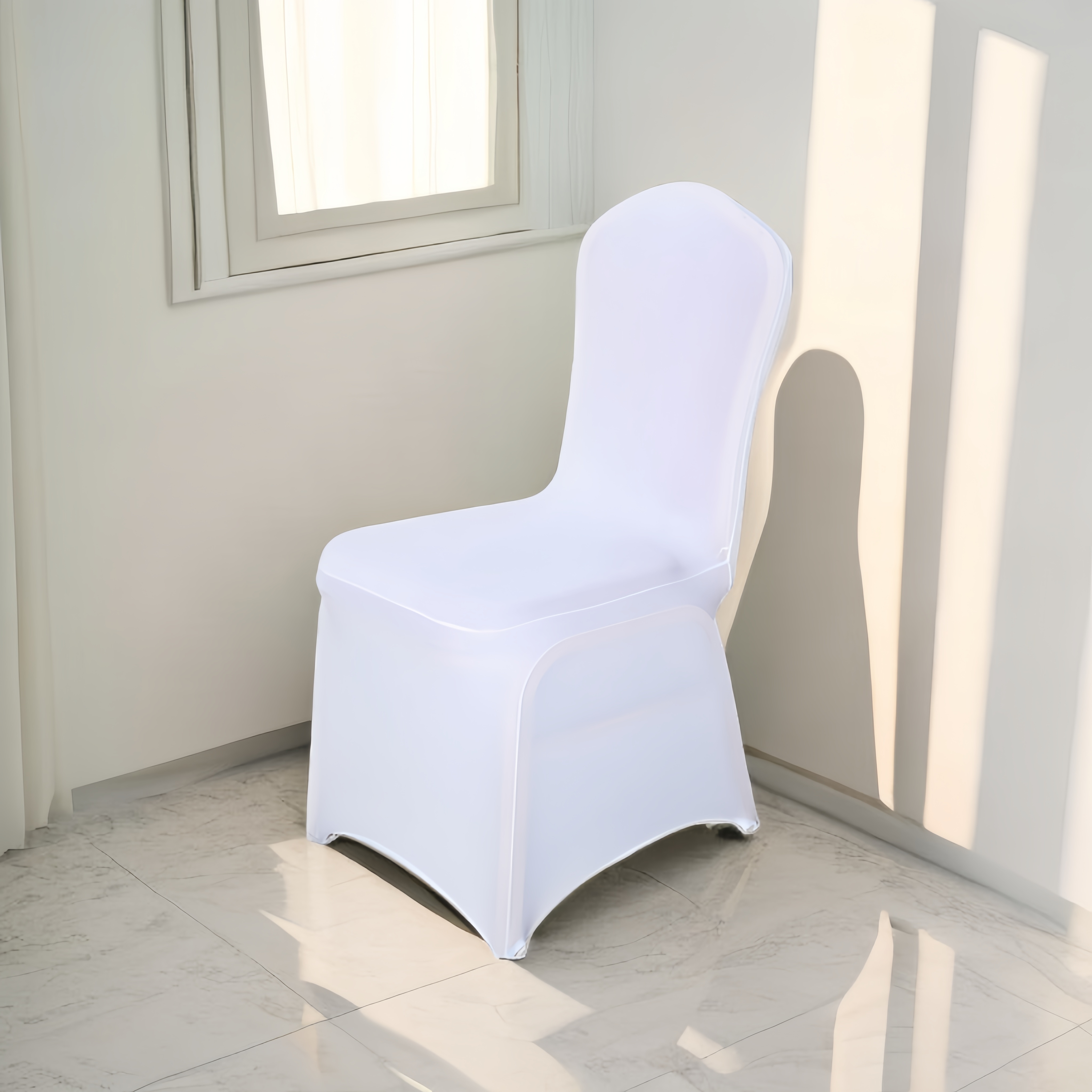 Stretch Rectangular Chair Covers Spandex Folding Chair Cover