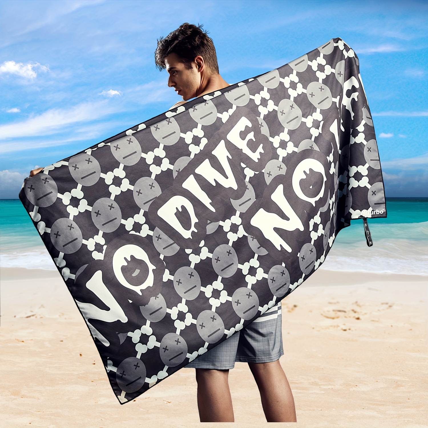 SYOURSELF Microfiber Beach Towel for Travel, Quick Dry Beach Towels,Extra  Large,Super Absorbent,Lightweight Sand Free Towel for Pool,Swim,Water