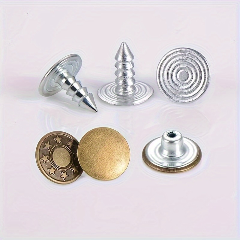 Jeans Buttons Replacement, Metal Replacement Kit