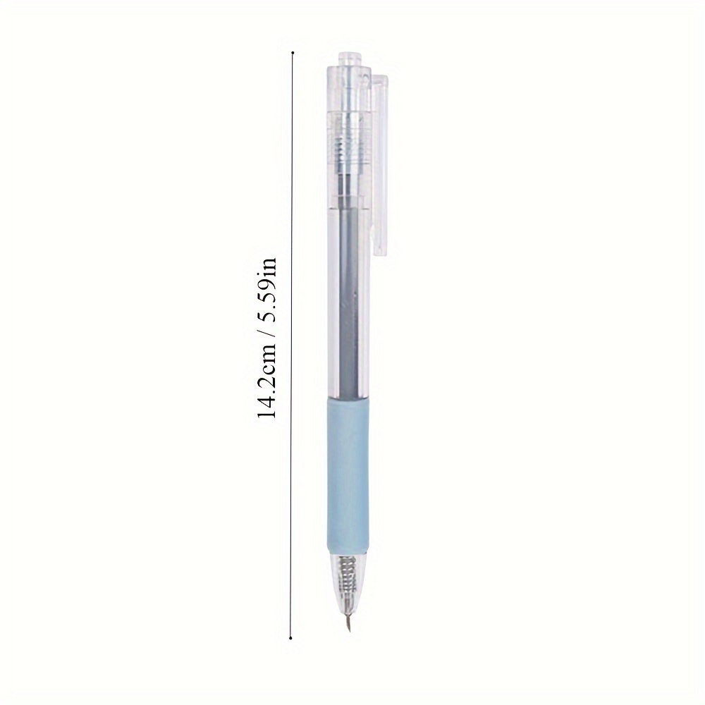 Press Type Pen Knife 30 degree Small Knife Head Paper Cutter - Temu
