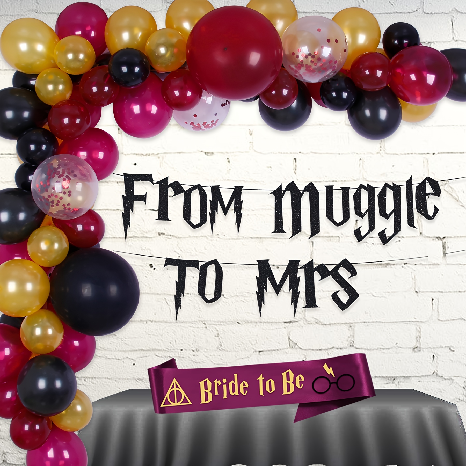 How to Create a Magical Wizard Balloon Garland  Harry potter balloons, Harry  potter birthday party, Harry potter birthday decorations