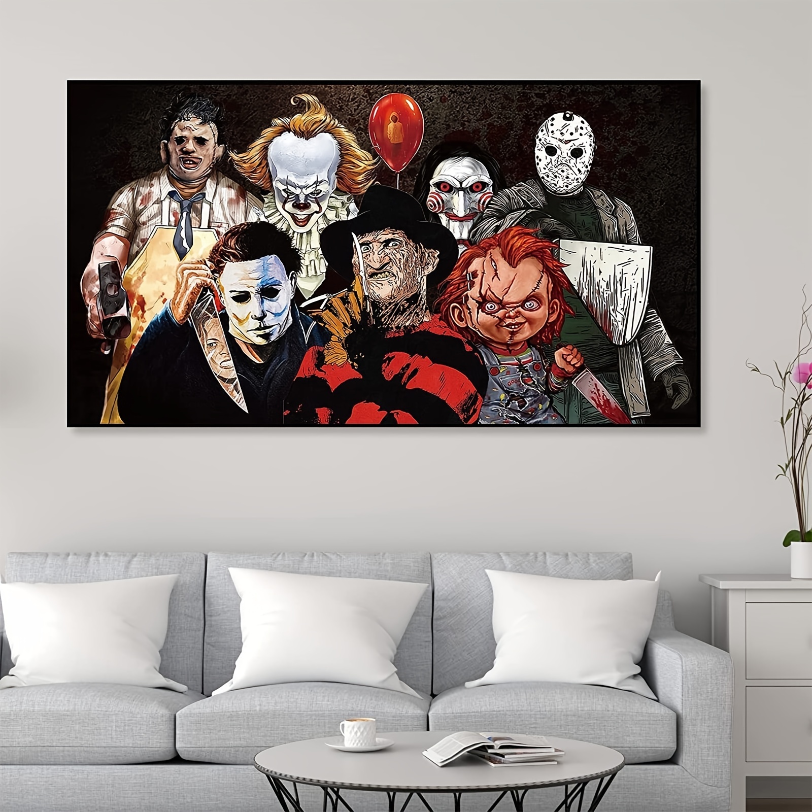 DIY Diamond Painting Kits Horror Movie Character Diamond Art for Adult  Diamond Dots Paint with Diamonds Paint by Numbers Crystal Art Embroidery  Cross