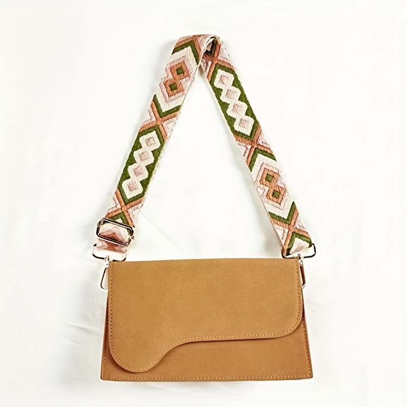 Ethnic Style Exquisite Wide Shoulder Strap For Bag, Nylon