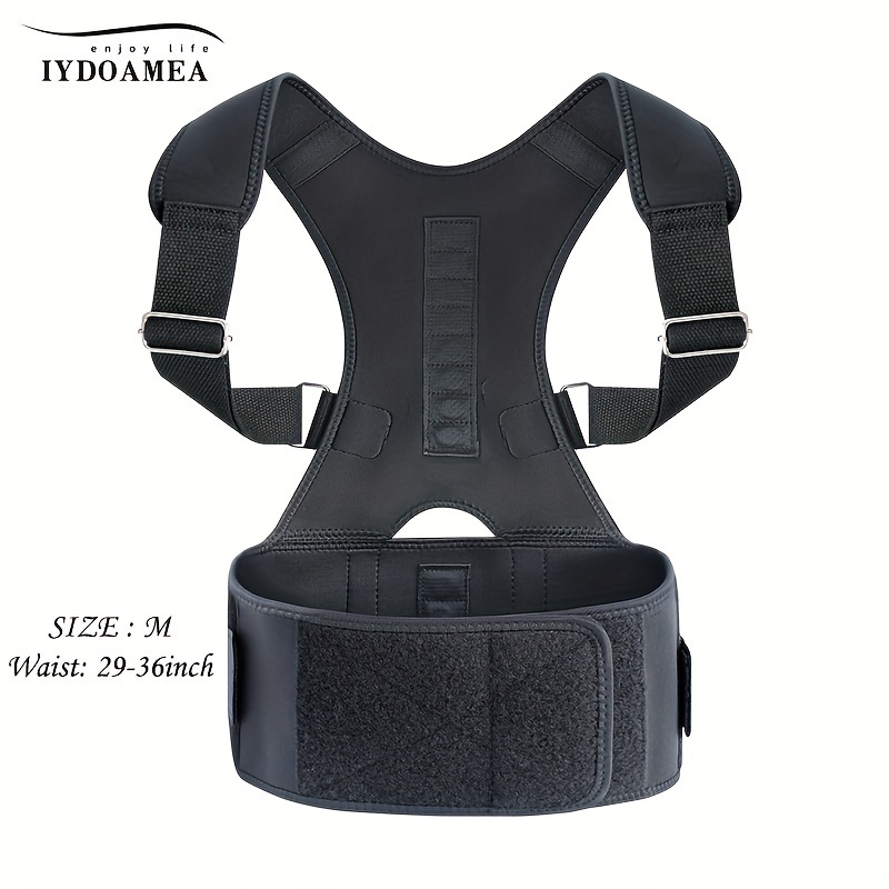 Adjustable Unisex Posture Corrector Back Brace Support Clavicle Spine  Shoulder Lumbar - Sports & Outdoors - Temu Canada