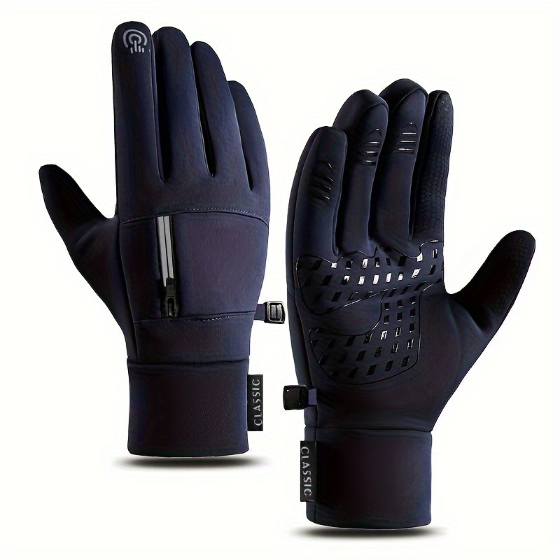 Children's Waterproof Gloves, Winter Warm Keeping Gloves for Boys & Girls, Sports Gloves for Riding & Skiing, Suitable for 8-14 Years Old Kids,Temu