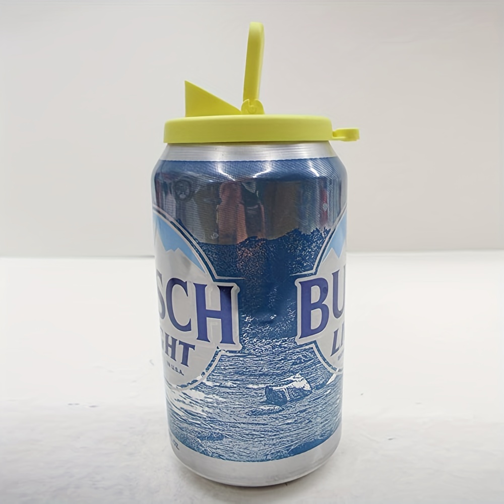 TJ's Tumblr! — Clear plastic soda can with a pop-top lid. Cool