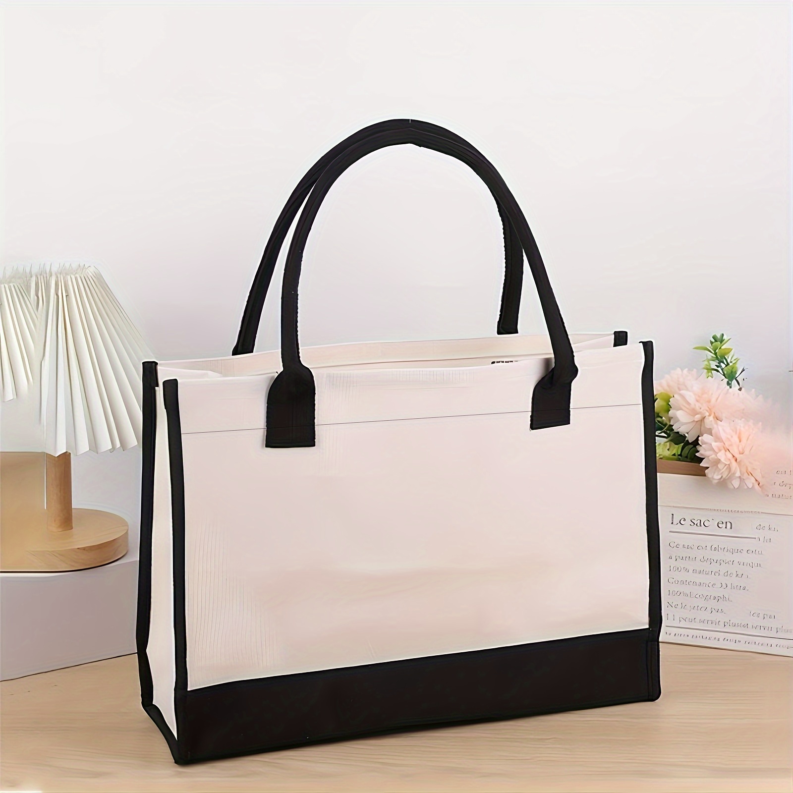 Bolsa sales loneta grande