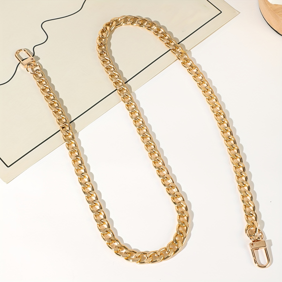 Minimalist Women's Bag Accessories Zinc Alloy Chain For Bag - Temu