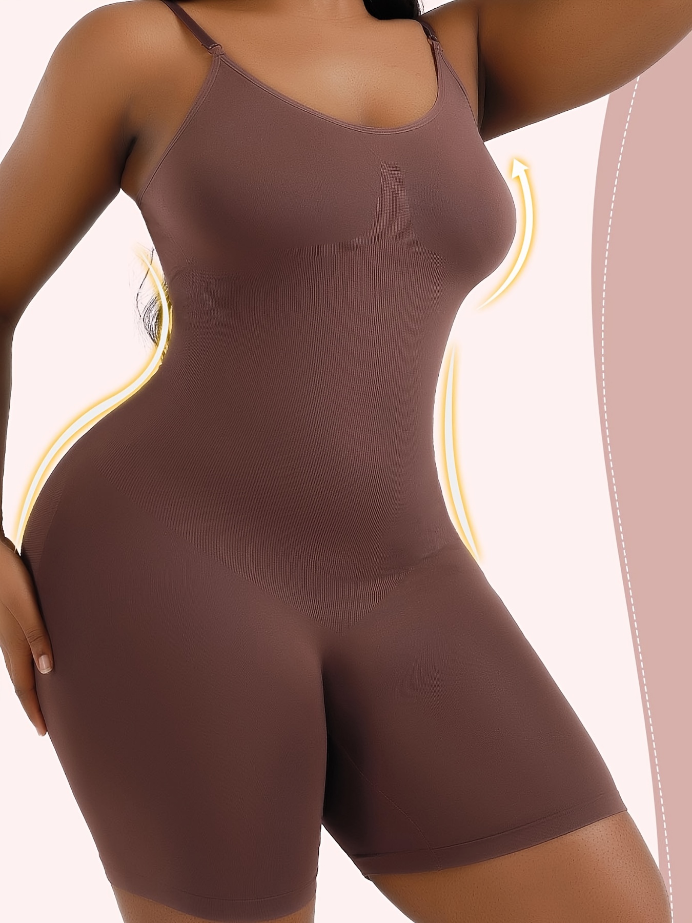 Women's Backless Shapewear Hip Lifting Seamless Body Shaper Bra Shorts Wide  Strap Bodysuit Underwear Chest Support Zip Bodice Briefs for Belly Control  for Evening Dress,Skin,S : : Clothing, Shoes & Accessories