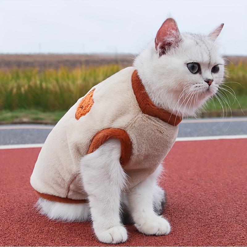 Embroidered cat clearance shirt