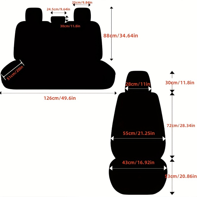 7 Sitzer 8 Sitzer Universal Autositzbezug Pu Lederbezüge Beschläge  Autoinnenausstattung Sitzschutz Kommerzieller SUV Minivan323k Von 33,11 €