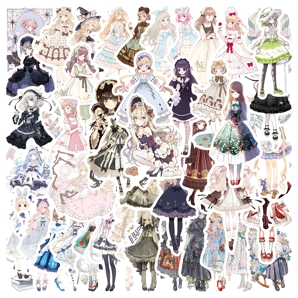 50pcs Sanrio Anime Stickers Cartoon Hello Kitty Kuromi My Melody Cute  Sticker Pack Toys For Girls Laptop Skin Kawaii Stickers | Fruugo NO