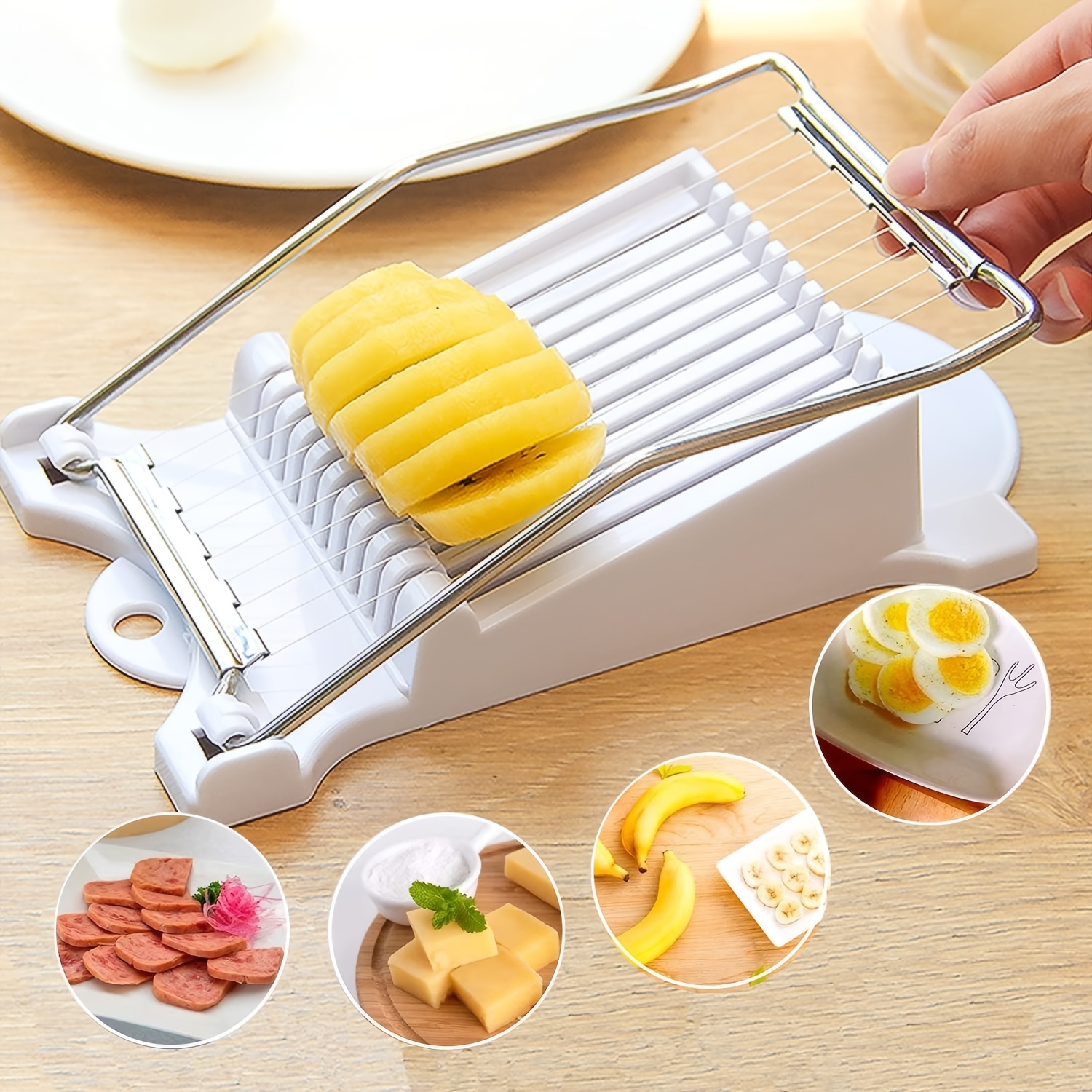 Spam Slicer Multifunctional Luncheon Meat Cutter Stainless - Temu