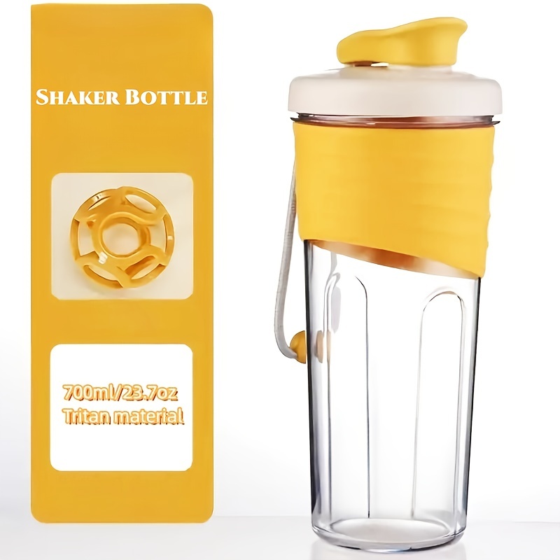 500ML Proteína Shaker Botella con Bola Mezcladora, Botella de Agua, Shaker  Botella para Batidos Proteínicos, Bebidas de Fitness Mezcladora de Batidos  de proteínas con batidor : : Salud y cuidado personal