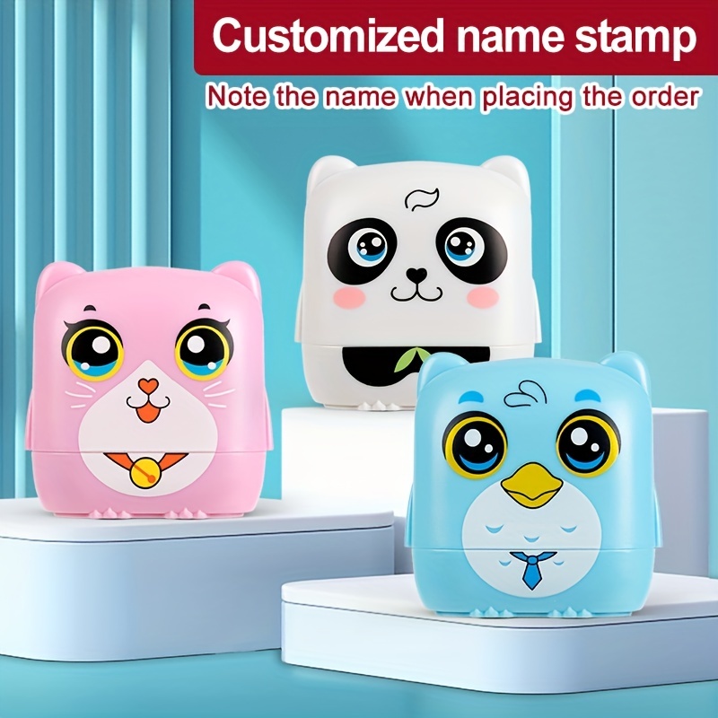 Children's Diy Name Seal Custom Student's Stamp Kindergarten