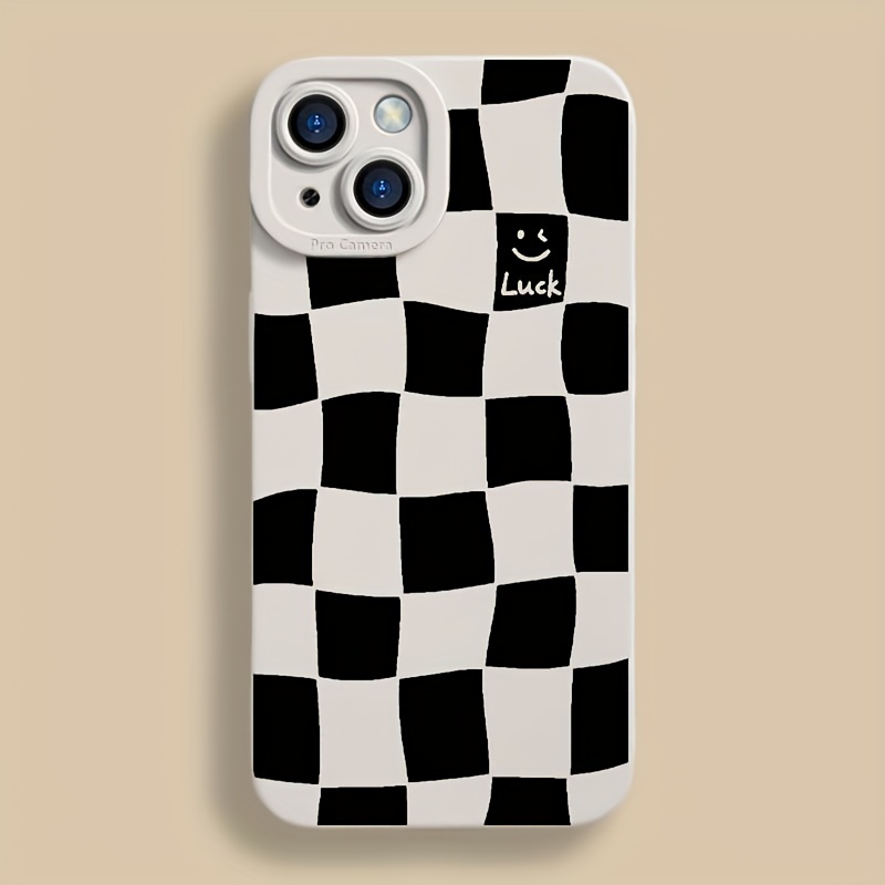 checkerboard grid Shockproof Phone Case iPhone 13 Pro Max