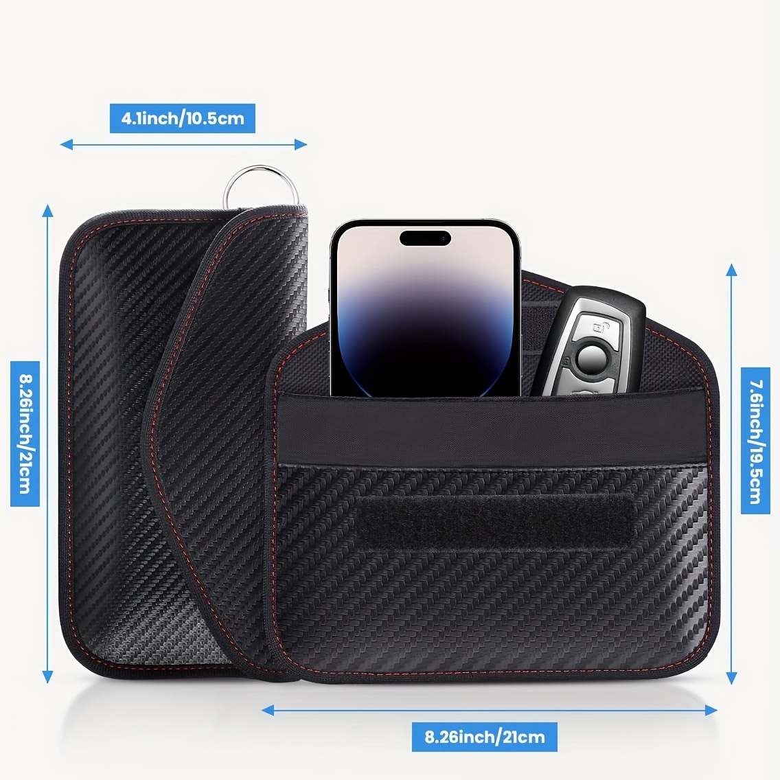Waterproof RFID Blocking Carbon Fiber Passport Holder
