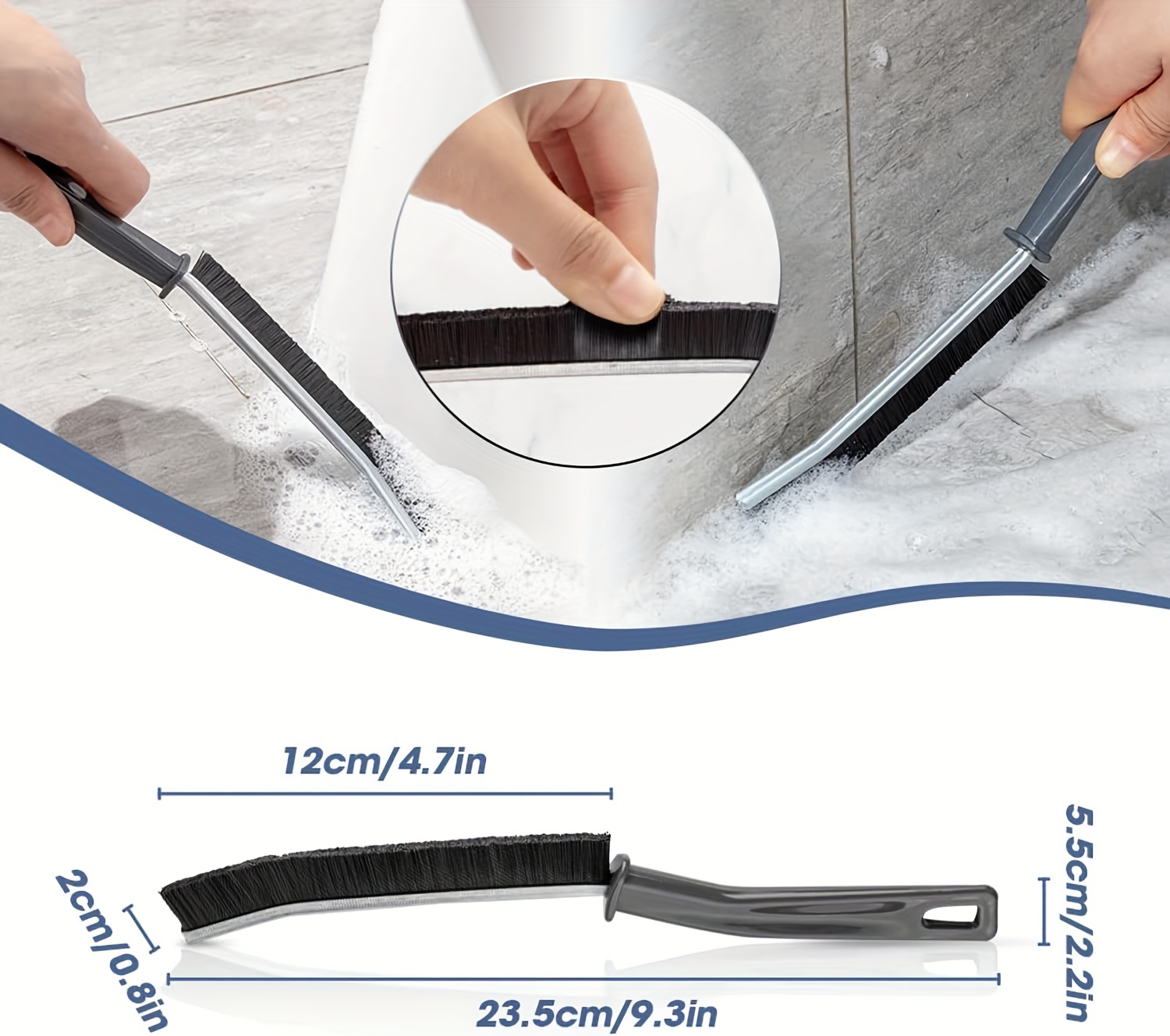 Long Handle Thin Cleaning Brush