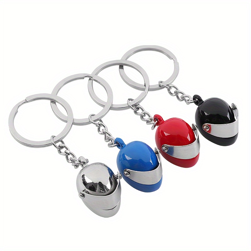1pc 2D Casque Moto Bottes Porte clés Acrylique Porte clés - Temu