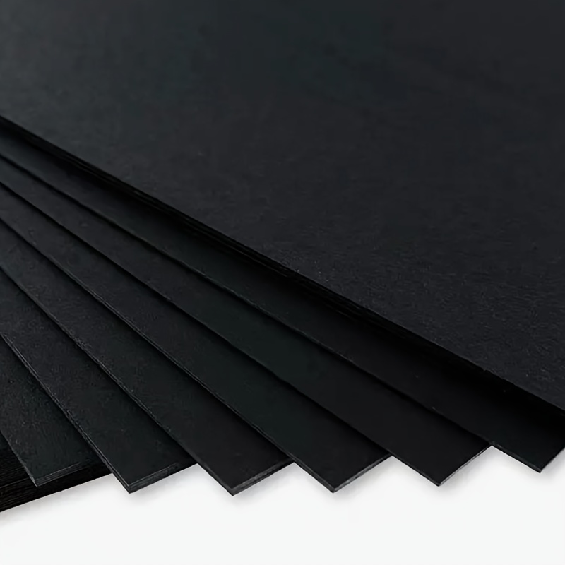 A4 Thick Paper Cardstock Black Cardstock Diy Craft Card Temu United Kingdom