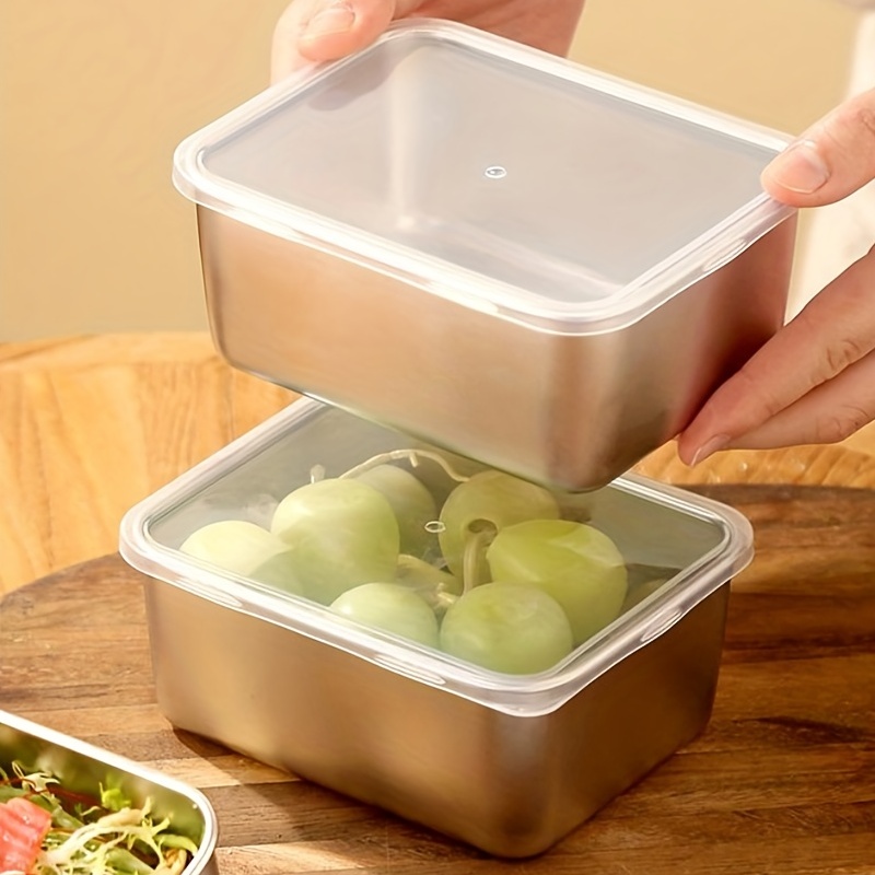 keep warm food container 4pcs stainless