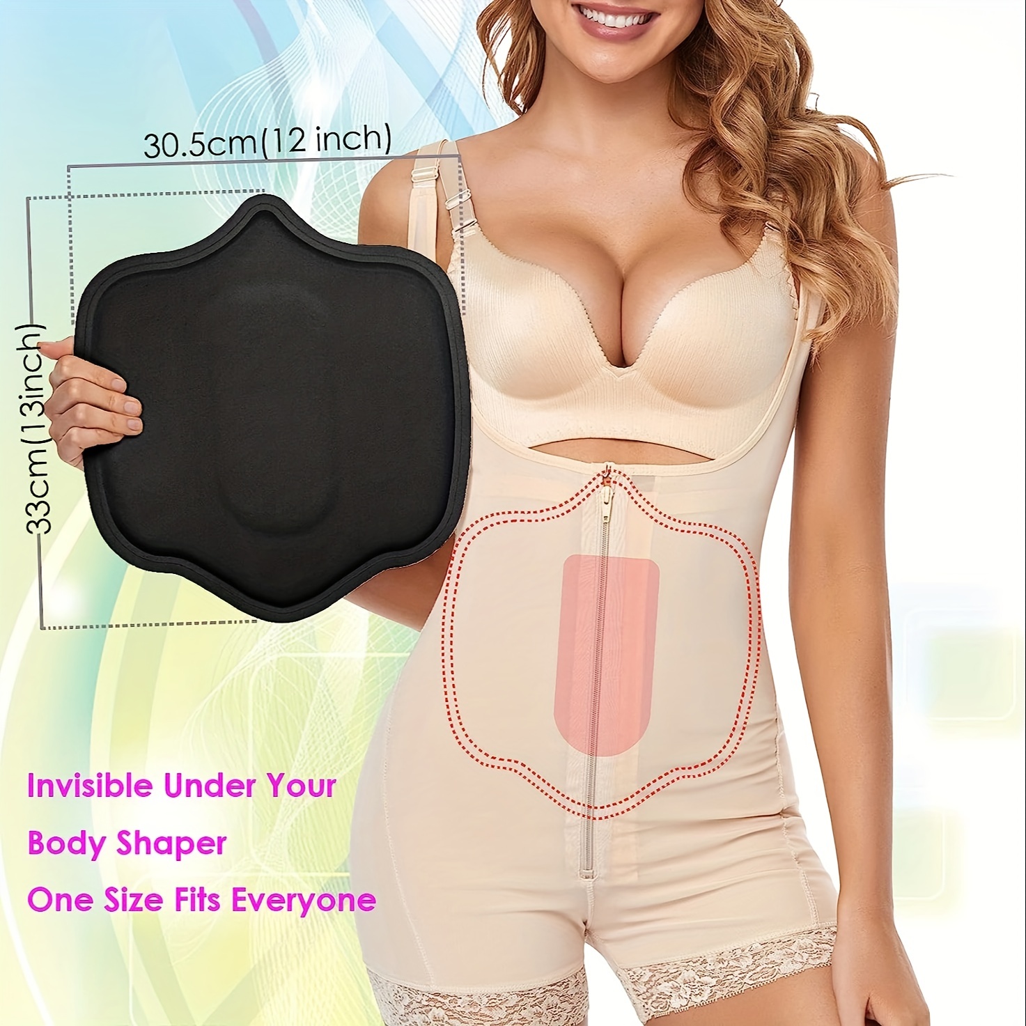 Women Abdominal Compression Board PostPartum Surgery Waist Trainer Recovery  US
