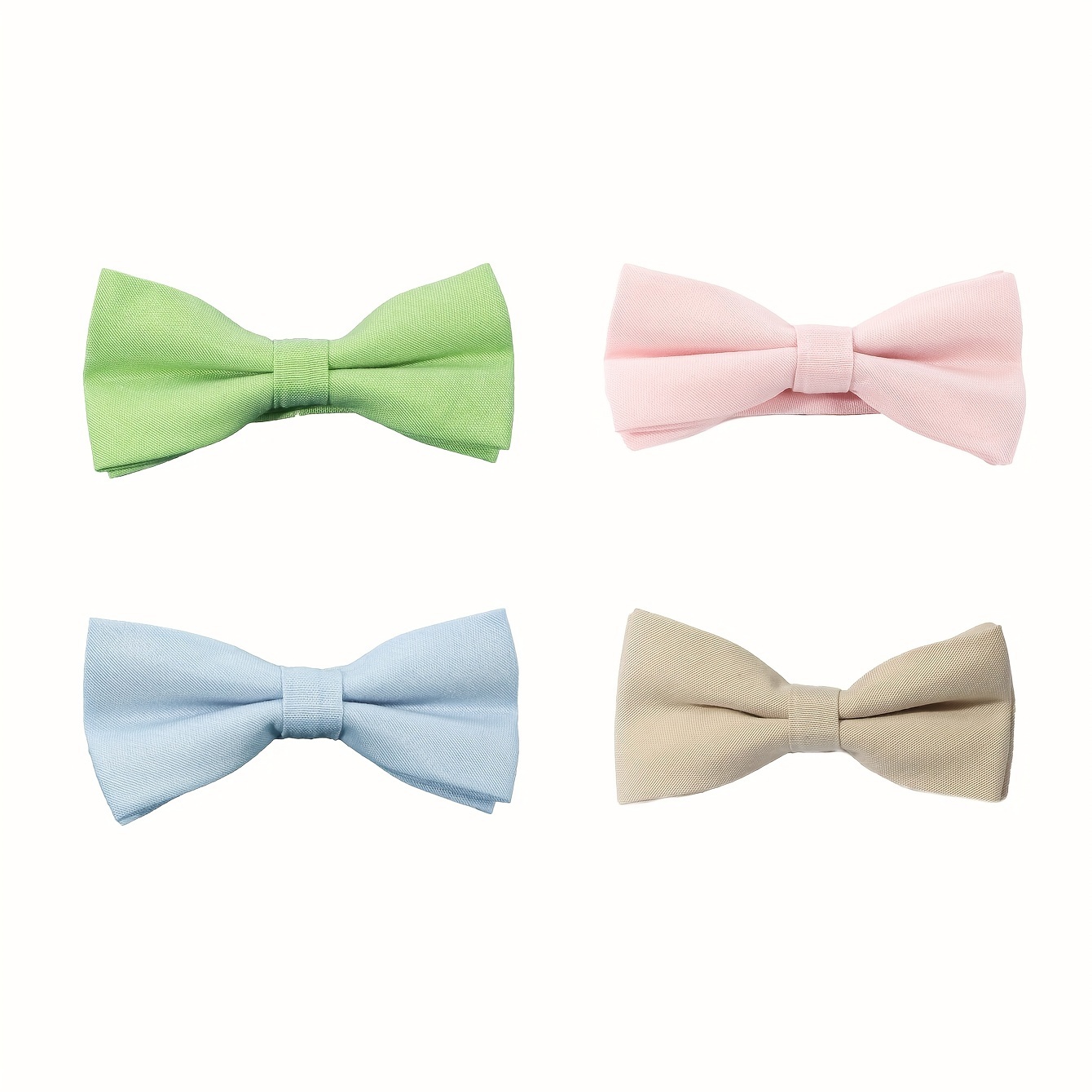 

1pc Men's Fashionable And Classic Bow Tie, Plain Color Bow Tie, Suitable For Formal Events Birthday Party Men