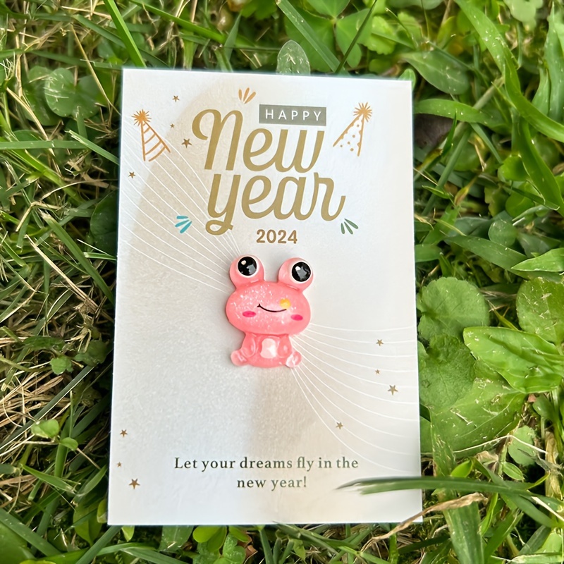 Little Frog Lucky Charm Sweet Gift Creative New Year Gift - Temu