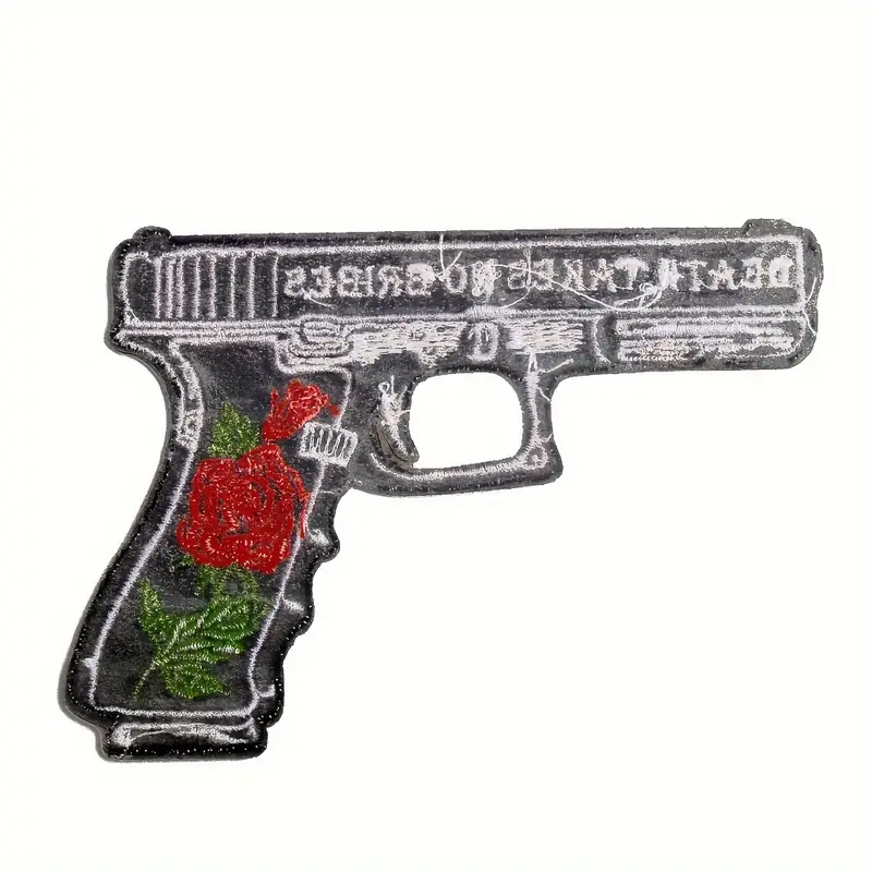 Death Punk Sew Iron Jacket Vest Embroidered Patch Clothing Accessory Applique Death Punk Sew Iron Jacket Vest Embroidered Patch Clothing Accessory Applique