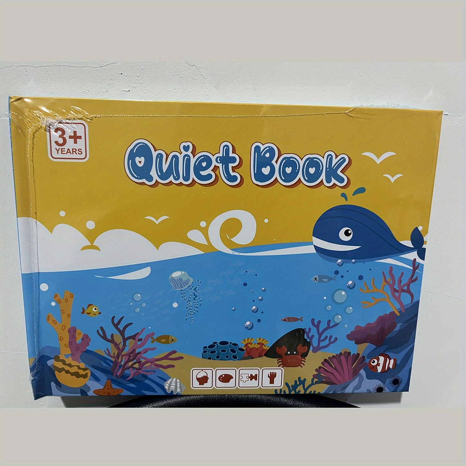 New Enlightenment Early Learning Children Quiet Sticker Book Baby