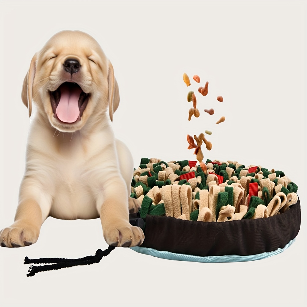 1pc Dog Snuffle Mat Toy, Pet Activity Mat, Dog Play Mat, Dog Food Toy Mat,  Dog Sniffing Pad, Pet Snuffle Feeding Mat, Slow Feeding Mat For Dogs, Dog P