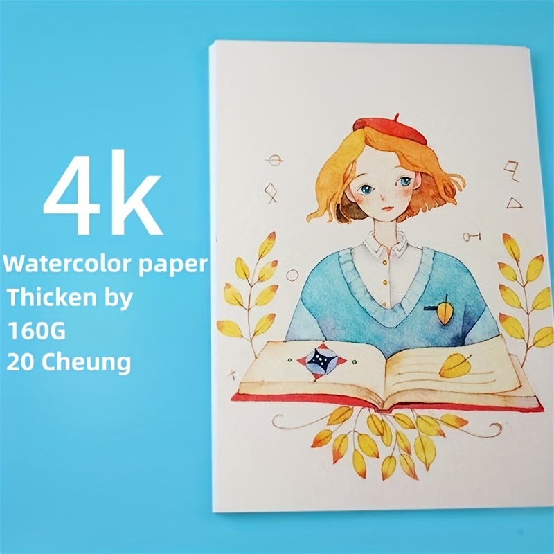 1 Pack Of 30 Sketch Papers, Loose-leaf Gouache Paper Watercolor Paper, Art  Students Painting Drawing Paper, Student Art Paper White Paper, Paper Gram