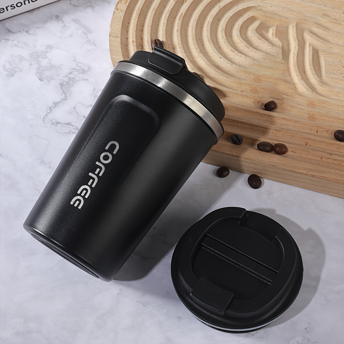 Drinkware Stainless Steel Portable Thermos Cup Vacuum Flask Cup