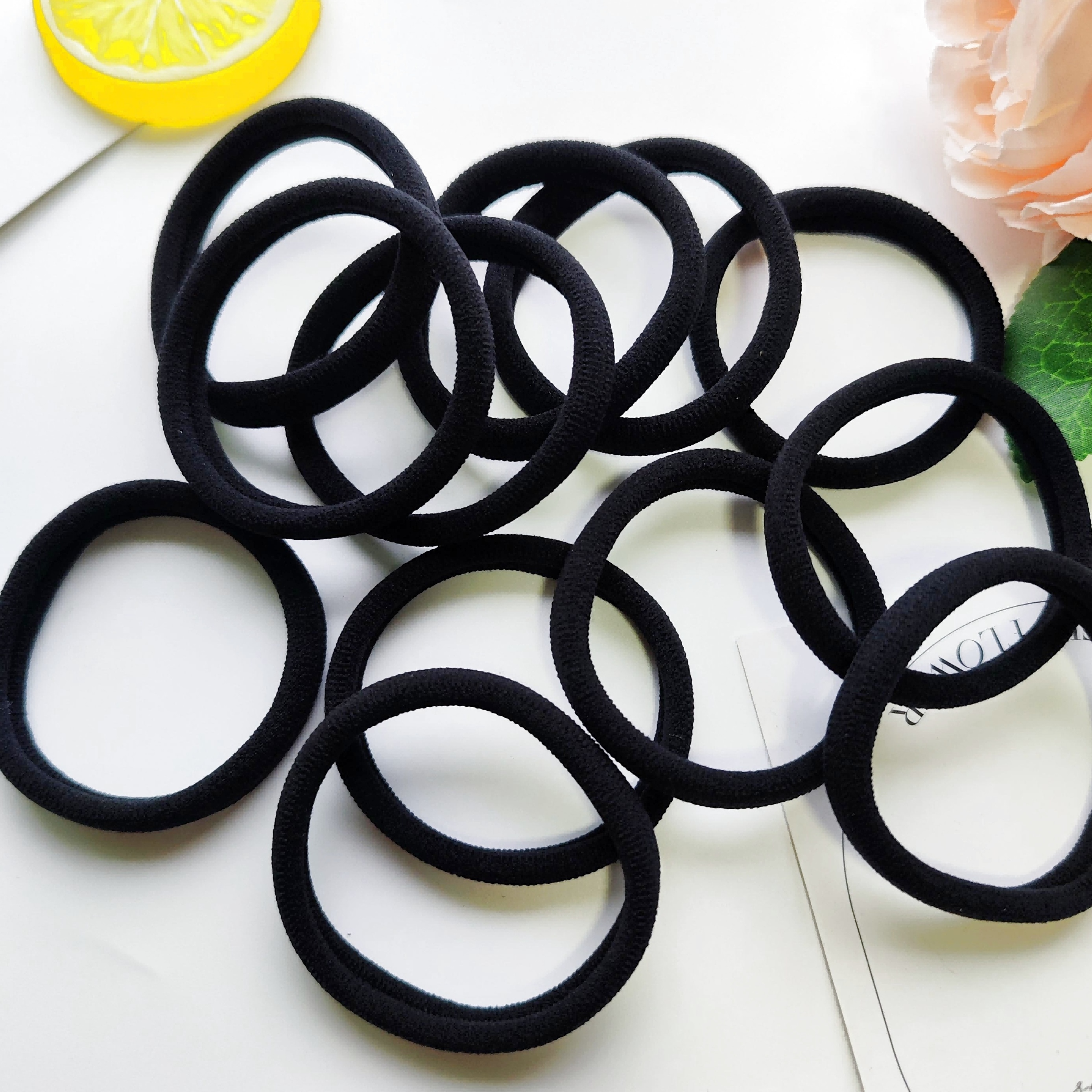 Seamless Hair Ties For Girls Hair Bands No Damage Ponytail - Temu