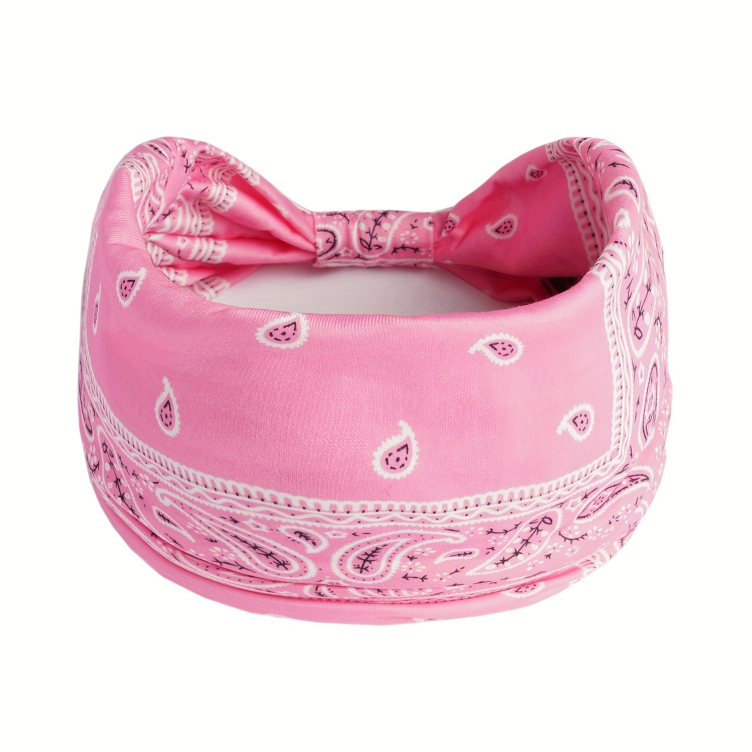Vintage Paisley Pattern Hair Tie Stretch Knotted Headband