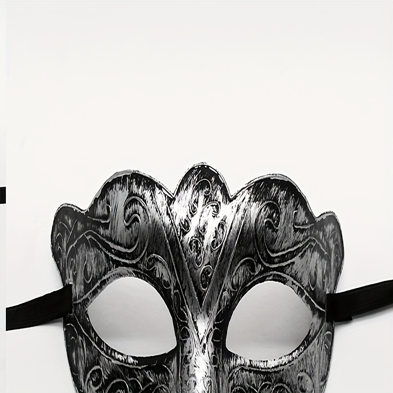 white masquerade masks for men