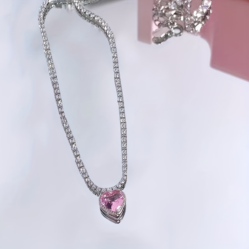 Jewelry, Pink Coquette Dollete Necklace