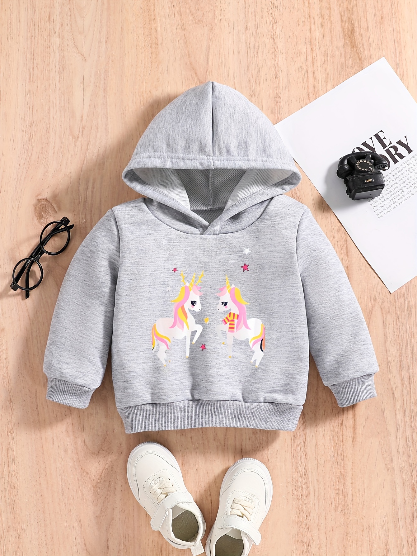 Unicorn store hoodie toddler