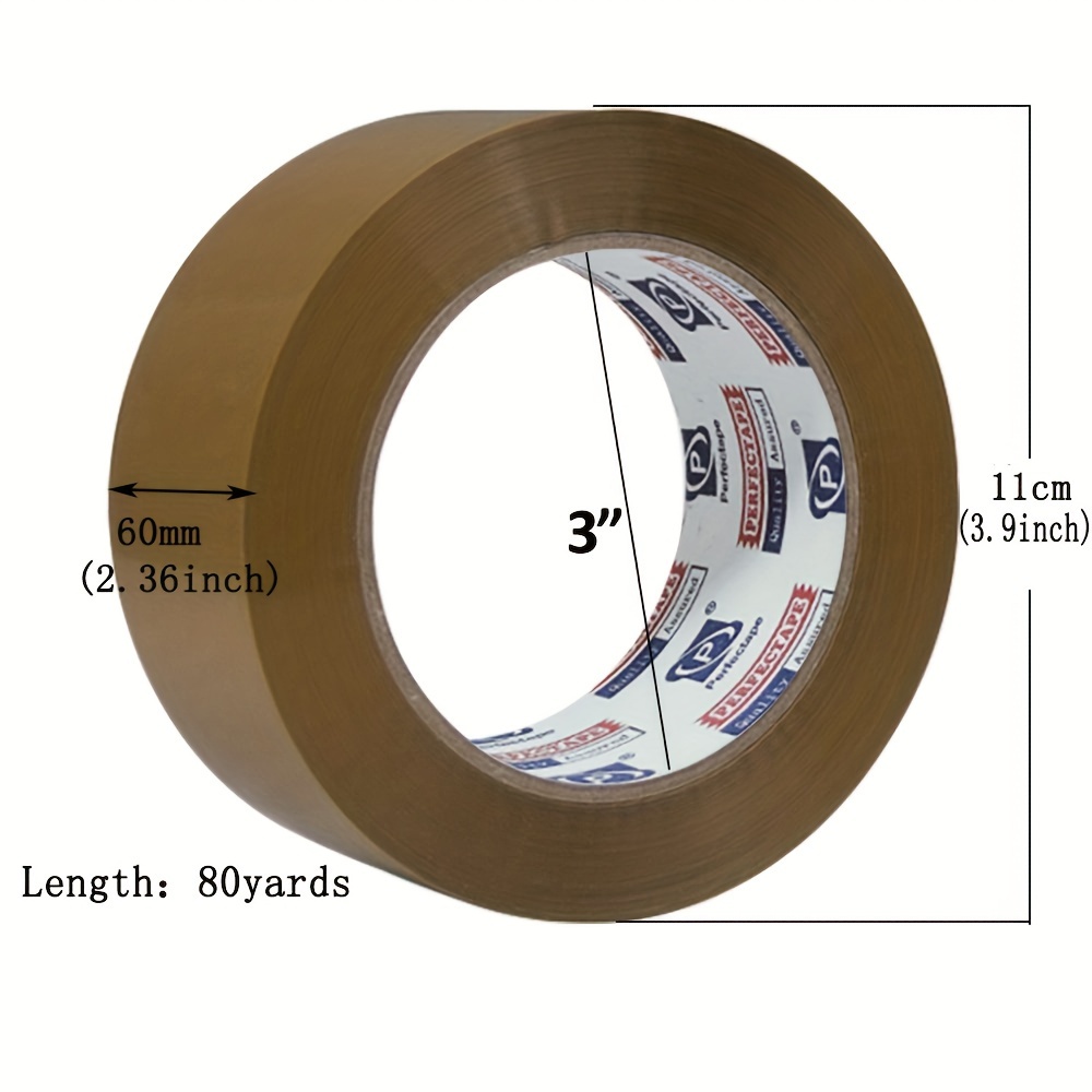 One Roll Of Dark colored Packing Tape Length Of 80 Yards - Temu