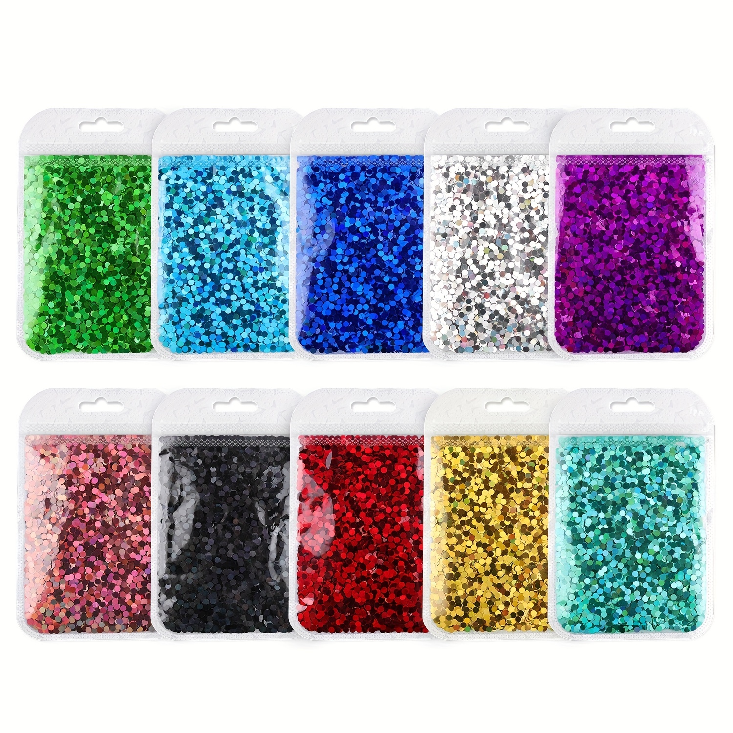 Chunky Nail Glitter Sequins For Face Body Eye Makeup,holographic Nail  Glitter Flakes For Diy Or Nails Salons - Temu