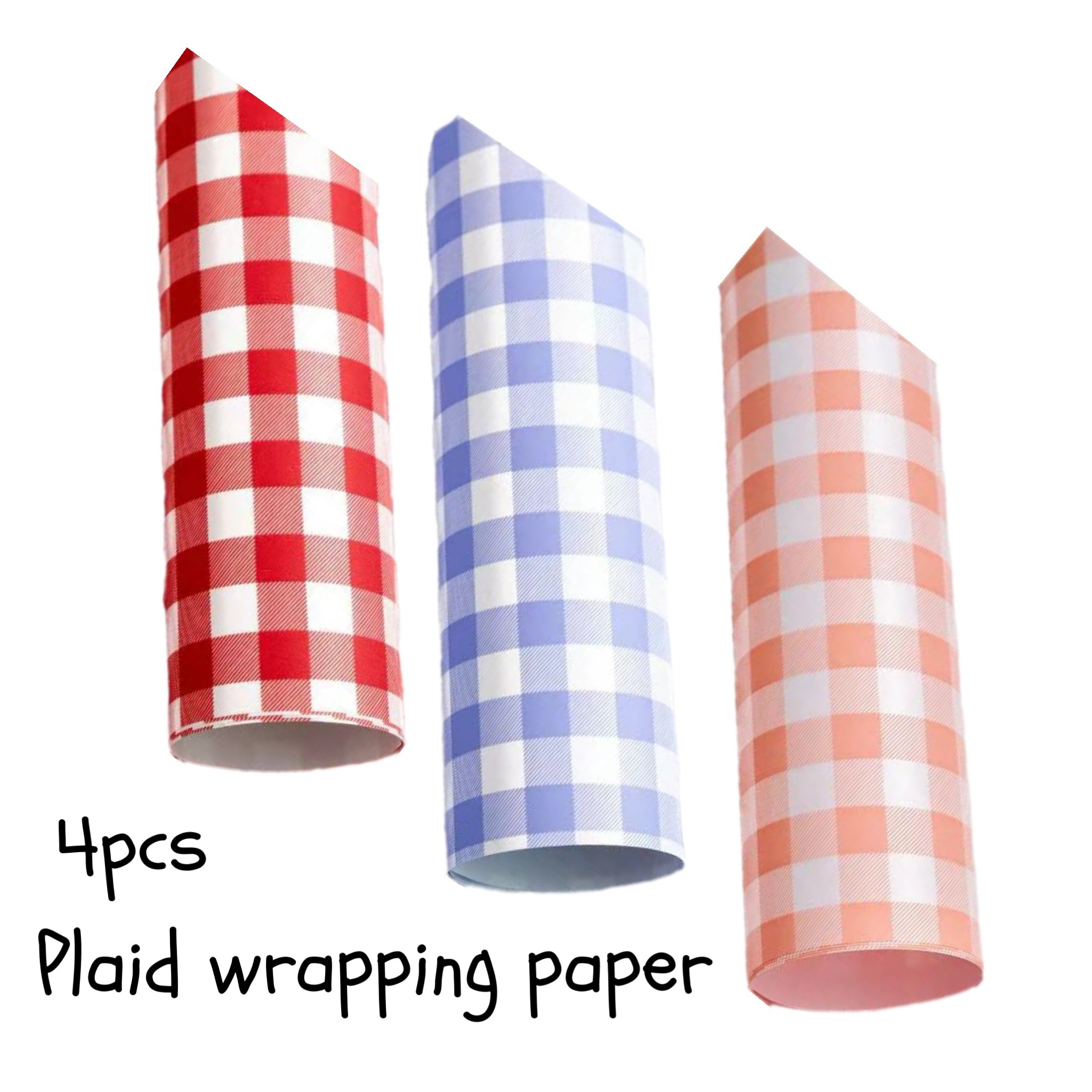 Christmas Wrapping Paper Set Recyclable Kraft Gift Wrapping - Temu