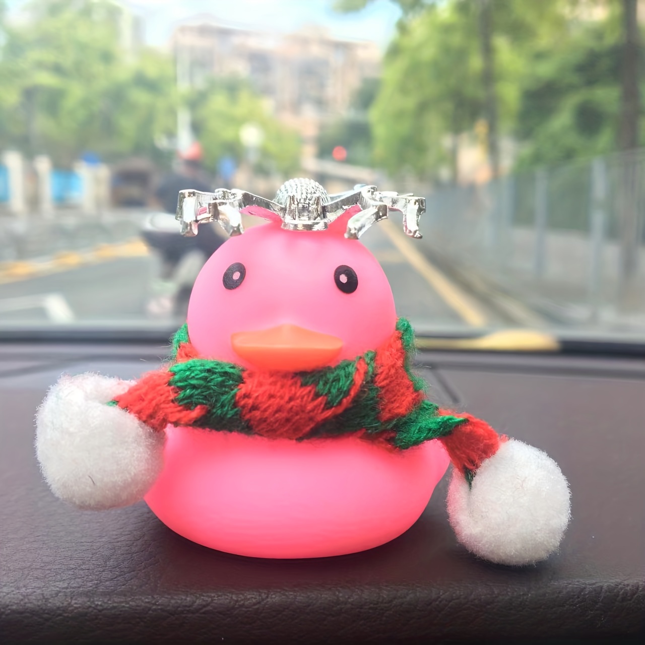 Adorable Rubber Ducks Car Ornaments Duck Duck Car Dashboard - Temu