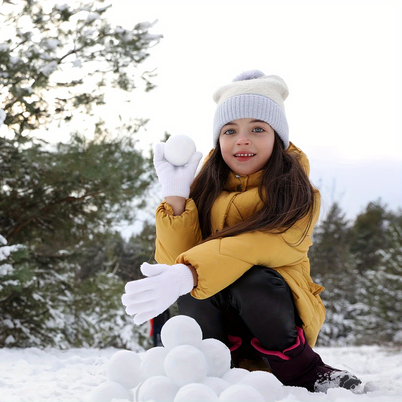 Snow Balls For Indoor Or Outdoor Play Safe Snow Balls Fun - Temu
