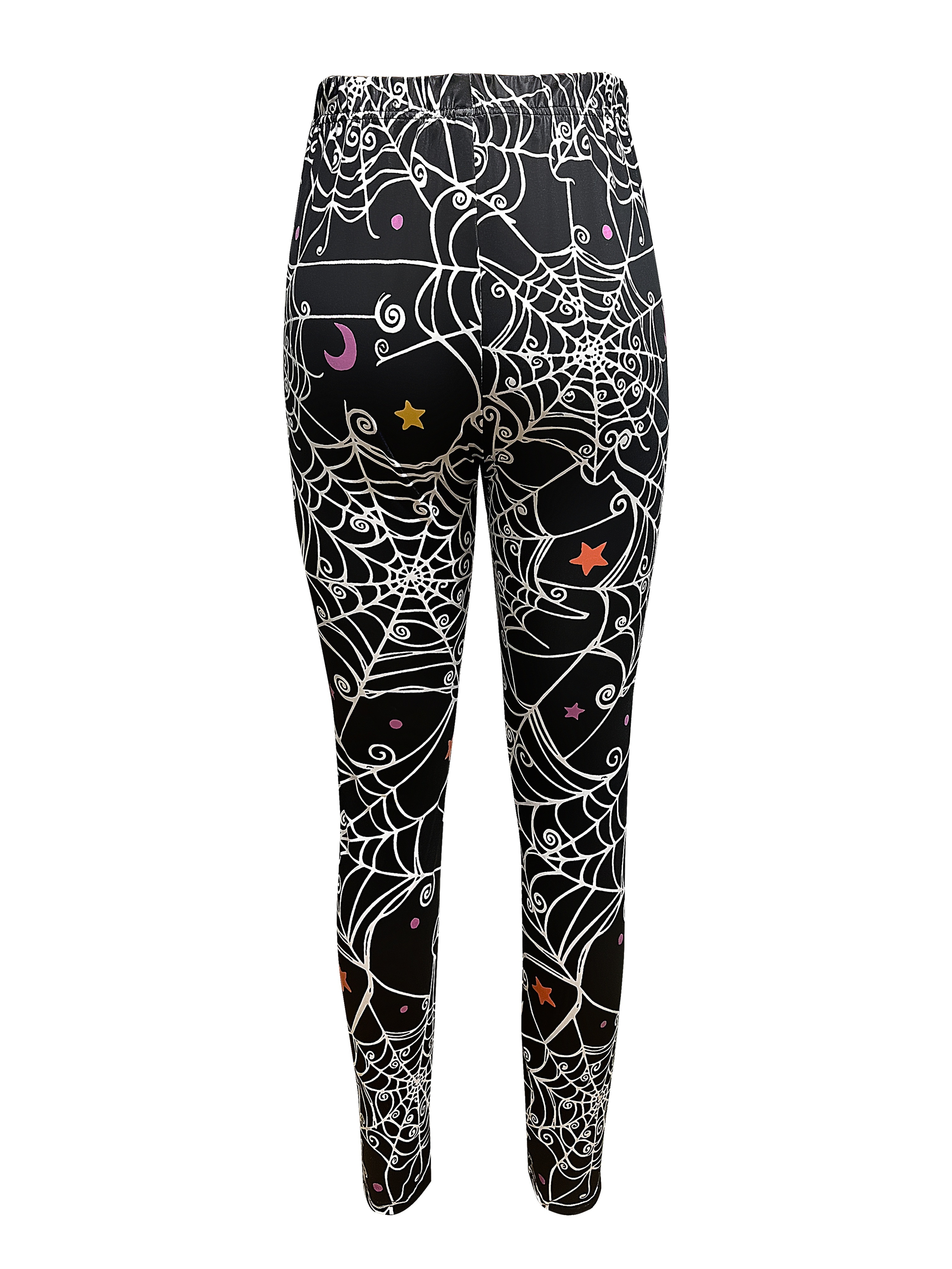 Spider Web Leggings, Goth Workout Clothes